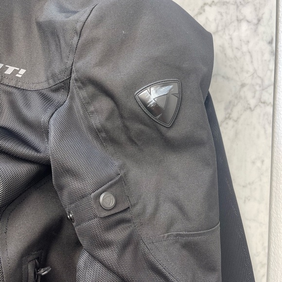 Slightly Used Black REV’IT Jacket Eclipse XL - Picture 7 of 14